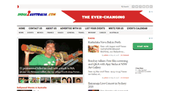 Desktop Screenshot of india2australia.com